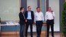 mit Manuel Kolb (Vizepräsident Technik DTU) und Stefan Klarwitter (Präsident DTU) 